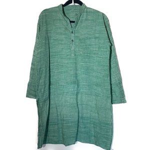 Big kid's Boy's Kurta Cotton Size 12/13 Years Green